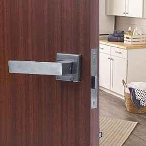 Saze Stainless Steel Matt Finish Rust Free Mortise Door Lock Set with Bolt Latch & Pull Handle, LB-10003