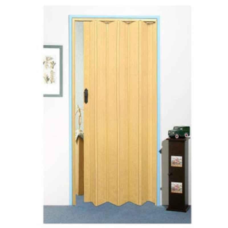 Robustline 210x100cm Light Beige Folding Sliding Door