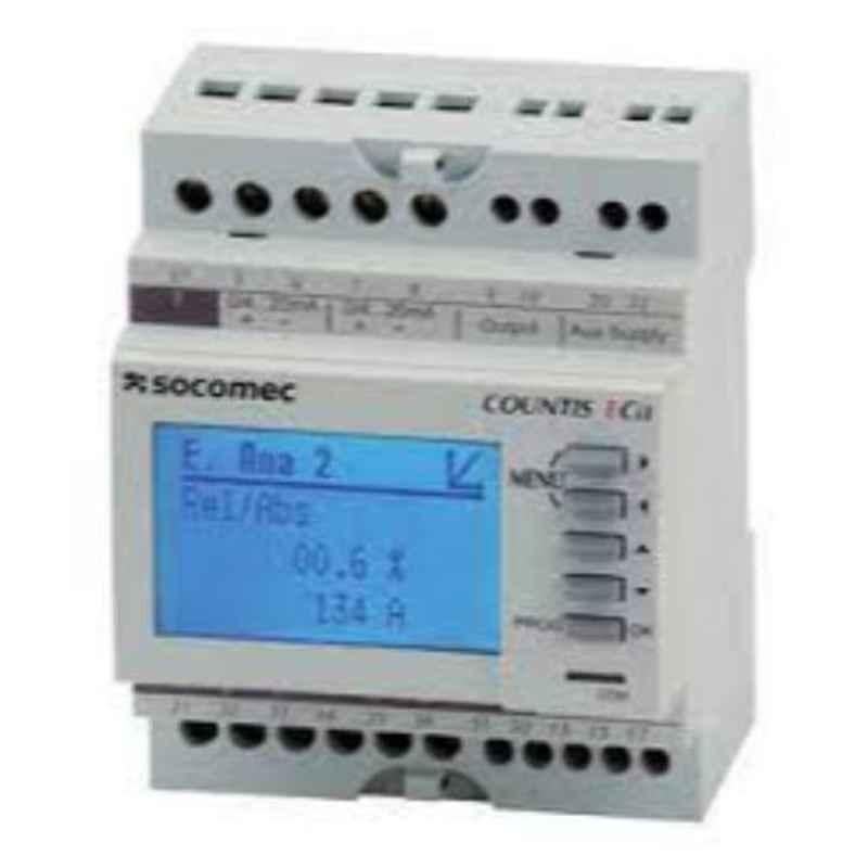 Socomec Countis Eci2 Multi Utility Energy Meter with 7 Insulated Logical Inputs, 48530000G