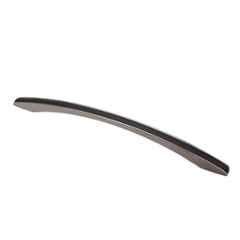 RAB 224mm ABS Satin Black Wardrobe Pull Handle, A-496