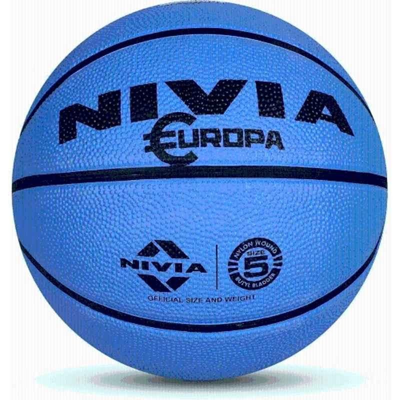 Nivia Europa Basketball for Kids, Size: 5