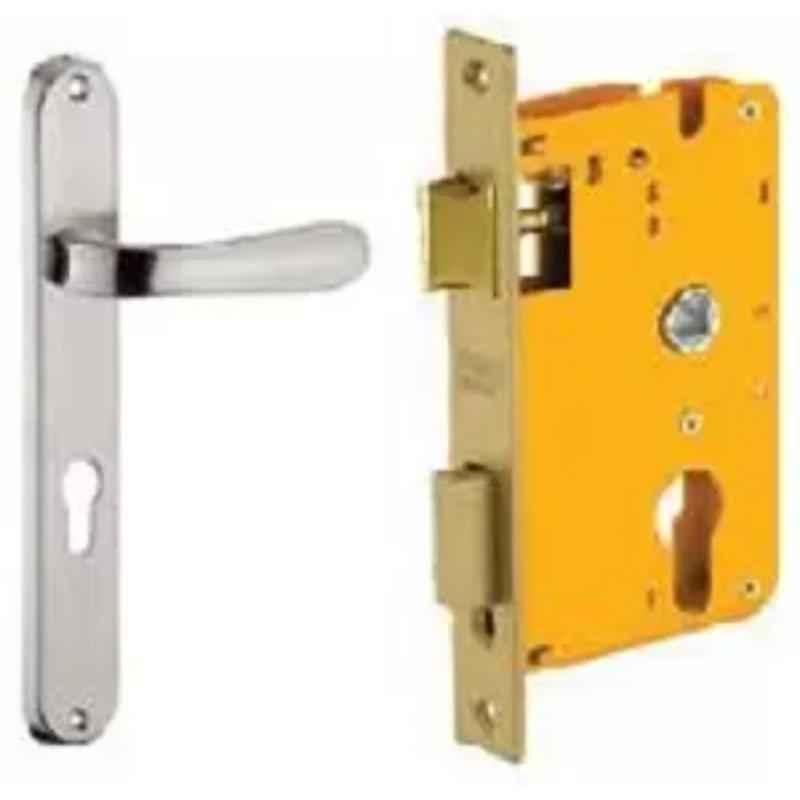 Dorset HL Series Pontus 8 inch Stainless Steel Silver Chrome Finish Dead & Heavy Duty Lock with (Pack of 2)