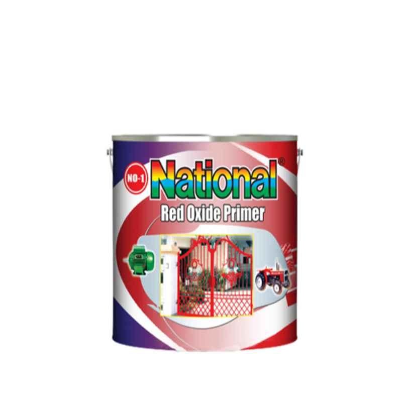 National 18L ALKYD Solvent Based Red Oxide Primer Drum, A009