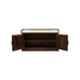 Angel Furniture 105x35x60cm Walnut Finish Solid Sheesham Wood Shoe Rack Enclosed Storage Seat, AF-158W