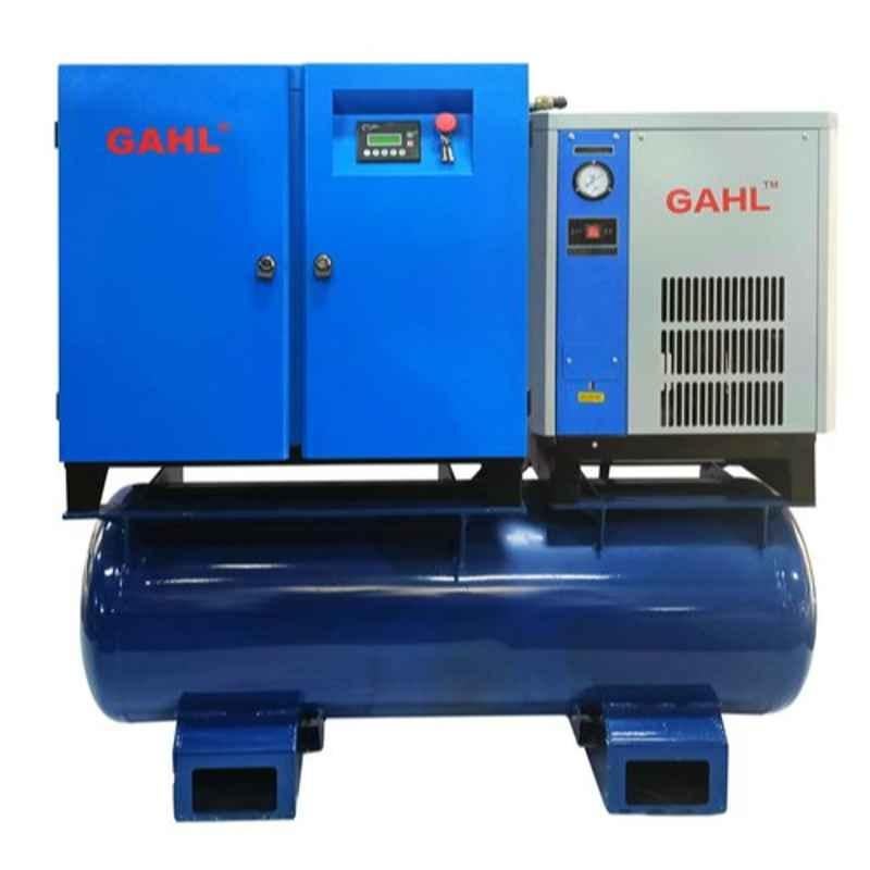 Gahl GAS15A-TD-500L 15HP Direct Driven Screw Air Compressor Integrated with Tank & Dryer