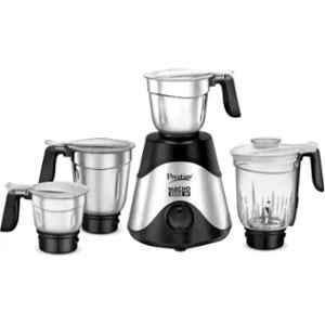 Prestige Macho 1000W Black & Silver Juicer Mixer Grinder with 4 Jars