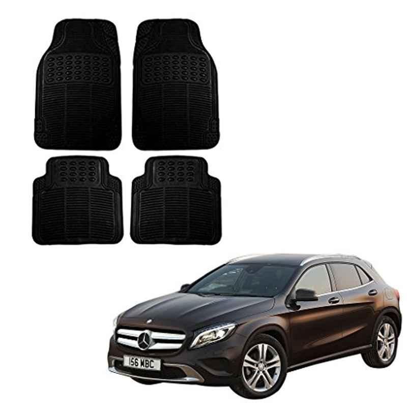 Kozdiko 4 Pcs Black Rubber Car Mat Set for Mercedes Benz GLA-Class