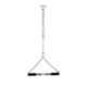 Allyson 150kg Alloy Steel Silver Chin Up Bar