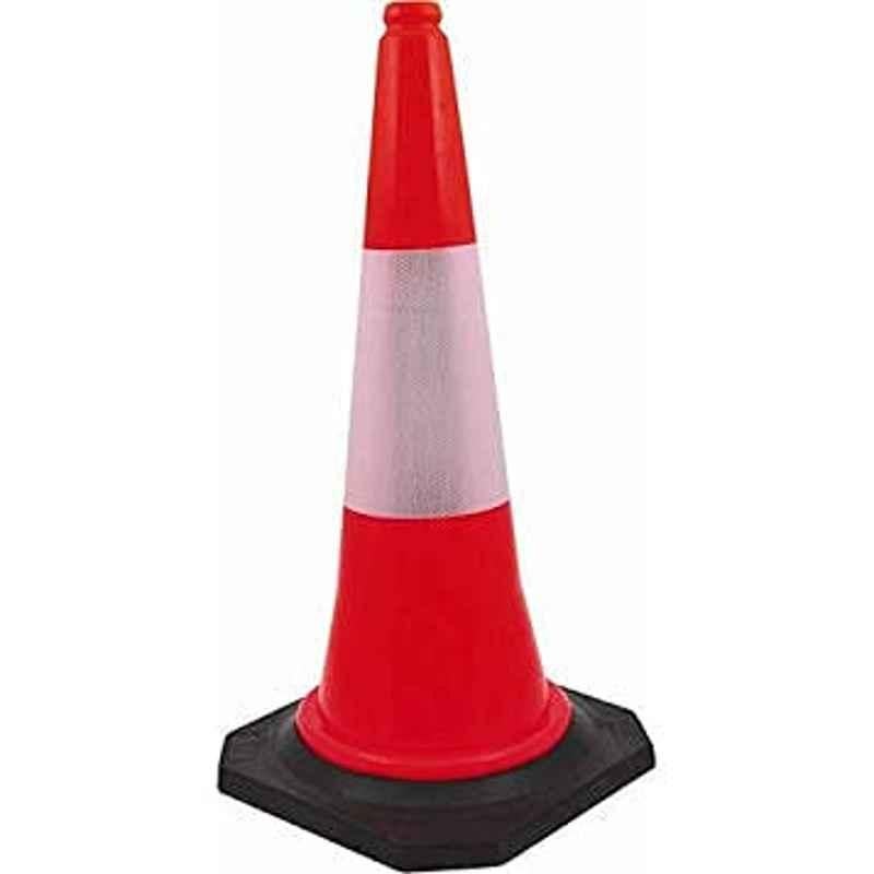 Abbasali Safety Cone With 1m Reflector Tape