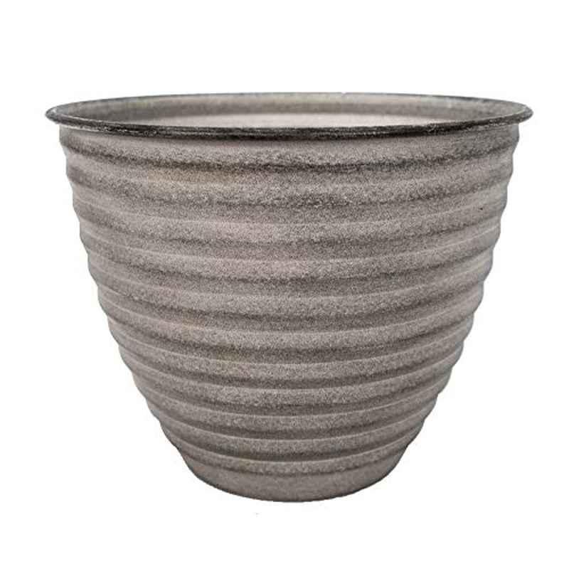 Robert Allen 8 inch Dusted Pearl Woodsdale Planter, 903971