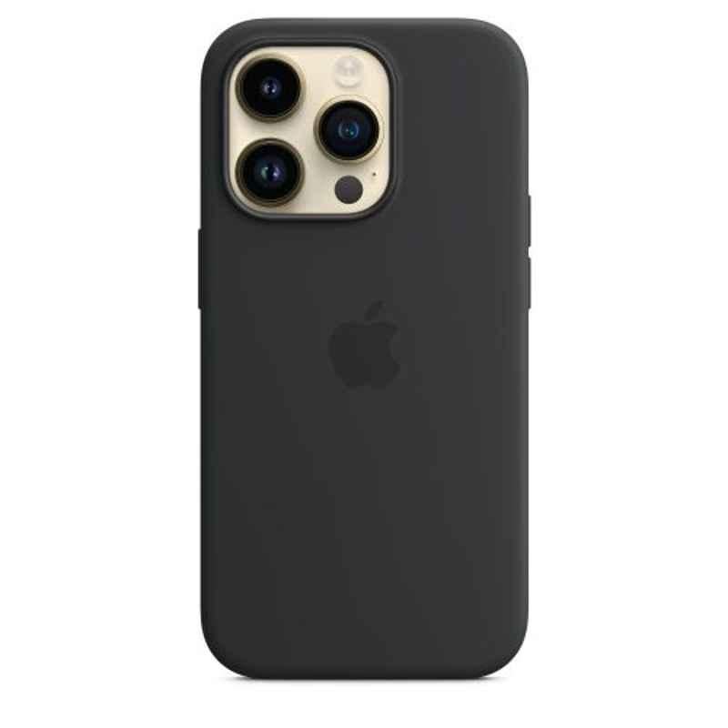 Apple Silicone Midnight Case with MagSafe for iPhone 14 Pro, MPTE3ZE/A