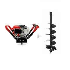 KISTON KOREA 35cc 4 Stroke Earth Auger with 8 inch Auger Bit, KEAUGX358