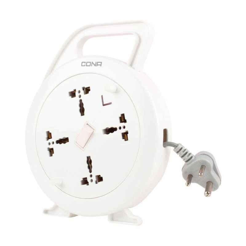 Cona Smyle ABBY International Socket Extension Board with Handle & 4.5m Wire