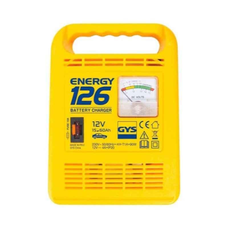 GYS Enerygy-126 12V Yellow Battery Charger & Tester