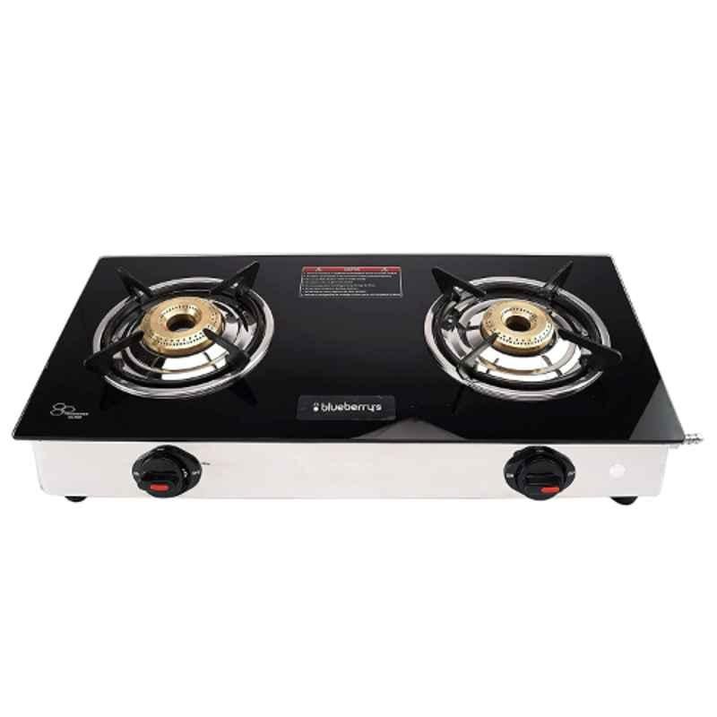 Blueberry's CUTESS2B 2 Burners Glass Top Gas Stove