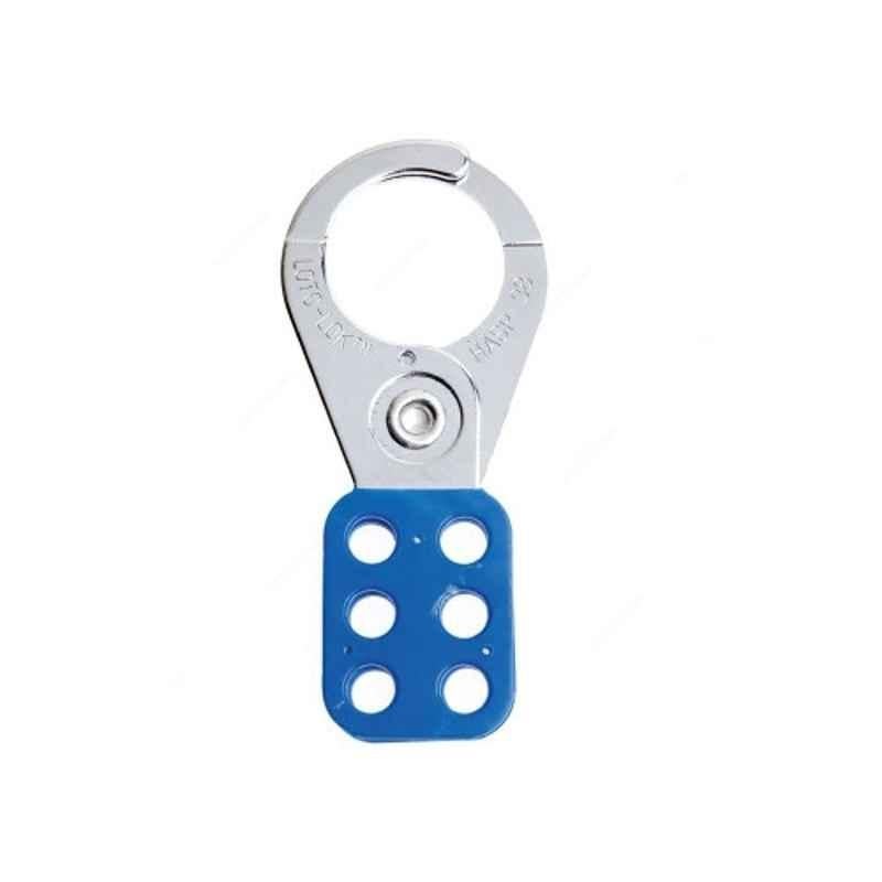 Loto-Lok 38mm Blue Steel Lockout Hasp, HSP-PMH-38B