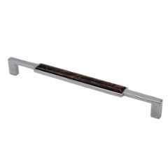 RAB 224mm Zinc Chrome Finish Drawer Pull Handle, 301 (Pack of 3)