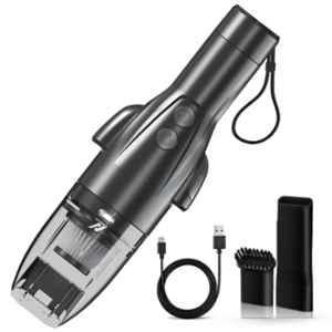 NexLev 60W 4000mAh Cordless Vacuum Cleaner with Copper Motor, LED Torch, Seat Belt Cutter & Window Breaker, VC-03