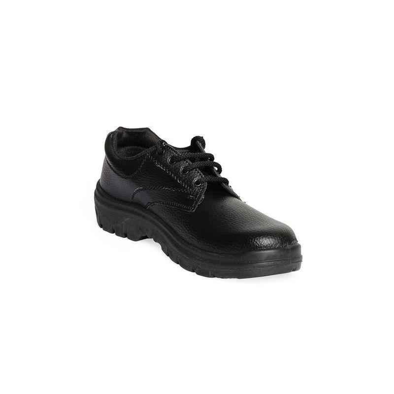 Dyke D-1 Steel Toe Black Work Safety Shoes, Size: 5 (Pack of 24)