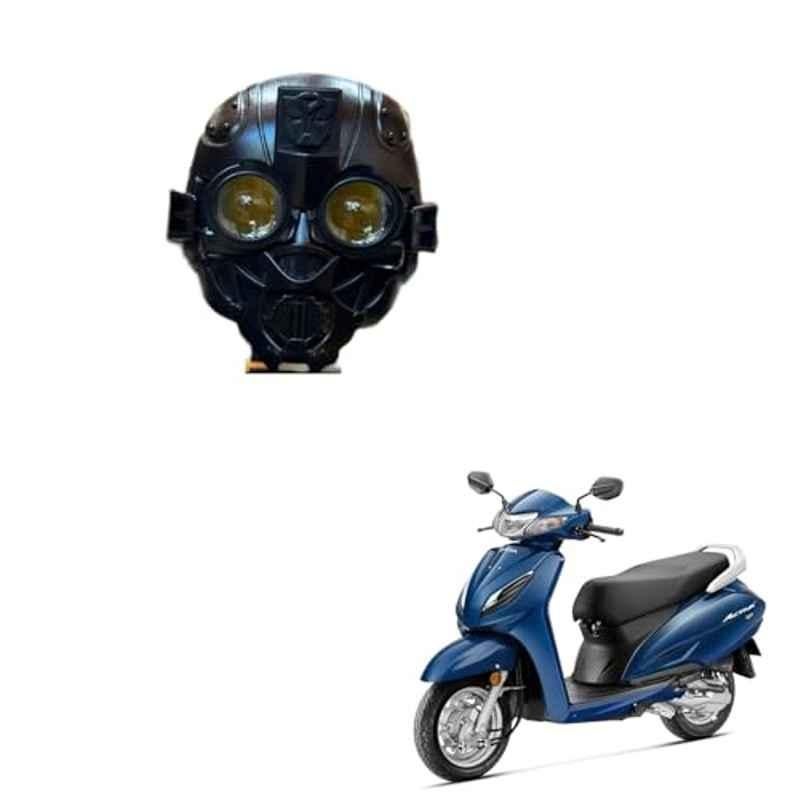 Kozdiko 55W Yellow & White 4 Pattern Bumble Bee Face Transformers Fog Light for Honda Activa 6G, gf5eoencu19
