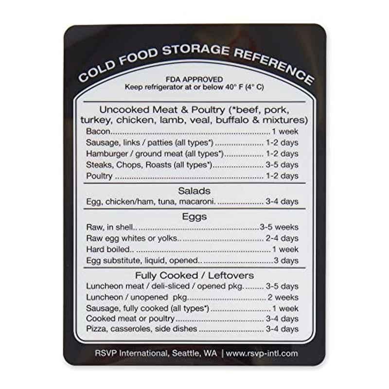 RSVP 8149 Silicone Rectangular Removable Cold Storage Label