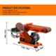 Voltz MM1510 375W 150mm Bench Mounted Belt & Disc Sander