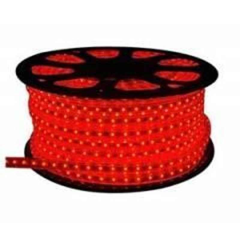 EGK Water Proof LED Rope light Red 25 Mtr with Adapter.