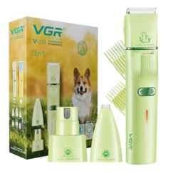 VGR V-219 Green 3 in 1 Professional Pet Grooming Kit with 150min Run Time & 1 Year Warranty