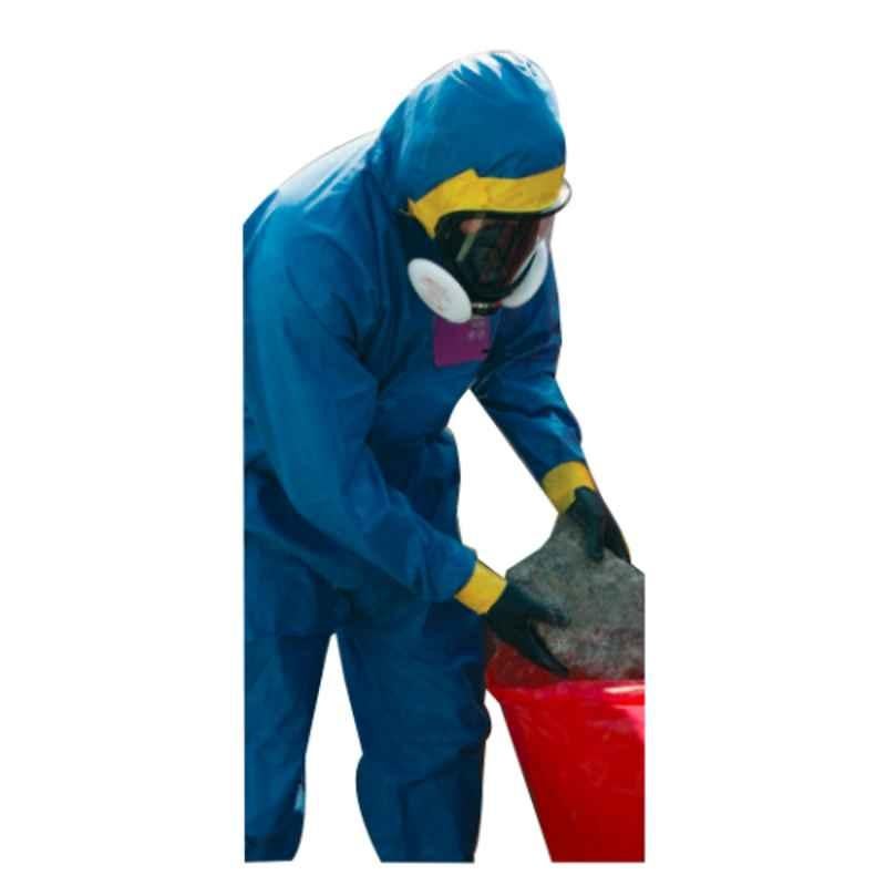 Microgard 1500 Plus Medium Navy Blue SMS Fabric Anti-Static Coverall, 138