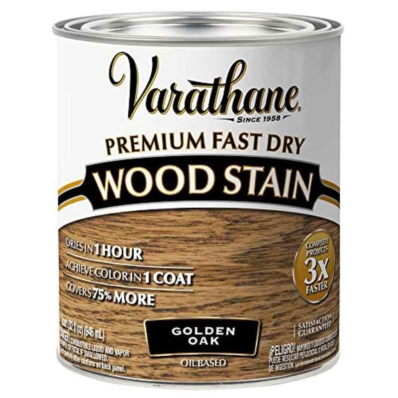 Rust-Oleum Varathane 946ml Golden Oak Wood Stain Premium Fast Dry Coating, 262003