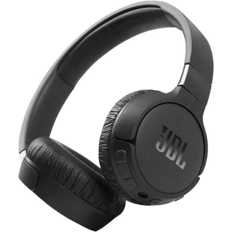 JBL 55hrs Black Wireless Active Noise Cancelation Bluetooth Headphone, JBL-TUNE-660NC-BLACK