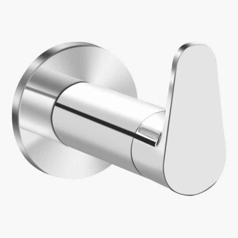 Kerovit Hydrus Silver Chrome Finish Concealed Stop Cock Trims, KB411032