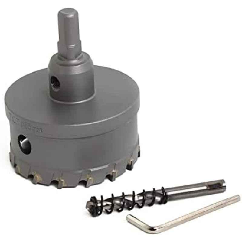 VTOOLS 65mm Tungsten Carbide TCT Hole Saw Cutter with Pilot Drill Bit & Allen Wrench, VT3128
