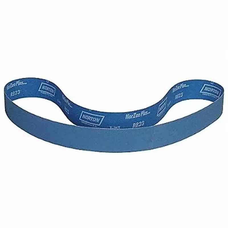 Norton 60x1-1/2 inch 220 Grit Sanding Belt, 26LW60 (Pack of 10)