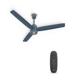 Havells Fab ULED 30W 350rpm 5 Star Aluminium Denim Blue BLDC Ceiling Fan with 3 Years Warranty, Sweep: 1200 mm