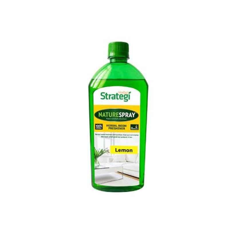 Herbal Strategi Nature Spray 500ml Lemon Herbal Room Disinfectant & Freshener Refill