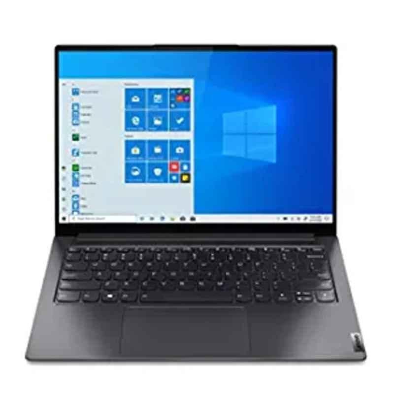 Lenovo Yoga Slim 7i Pro 14IHU5 Slate Grey Laptop with Intel Evo Core i5 16GB/512GB SSD Win 11 & 14 inch LED Display, 82NC00EWIN