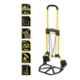Stanley 30 & 60kg Steel Yellow Folding Hand Truck, SXWTD-FT584