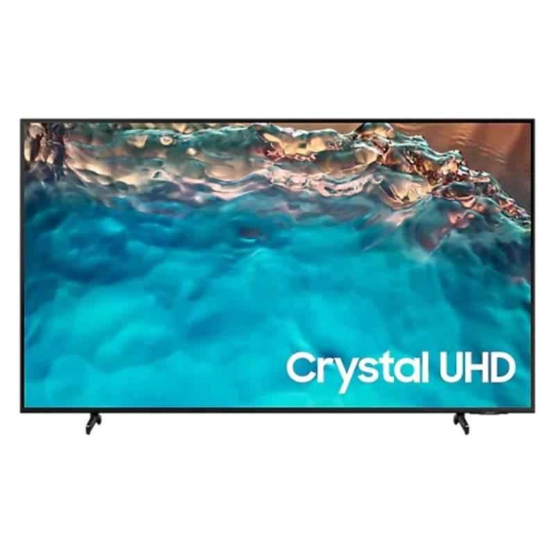 Samsung BU8000 55 inch Crystal 4K UHD Black Smart TV, UA55BU8000