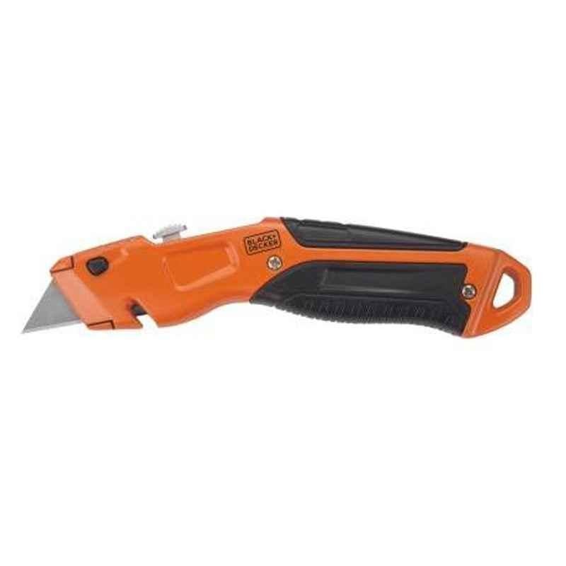 Black+Decker 84cm Orange & Black Retractable Utility Knife, BDHT10395