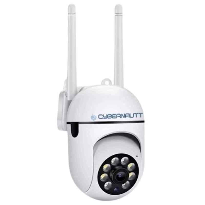 Cybernautt V2K 2MP HD PT Smart Wi-Fi Camera with Two Way Audio, Motion Detect, Colour Night Vision, Alarm, User View & SD Support upto 256GB