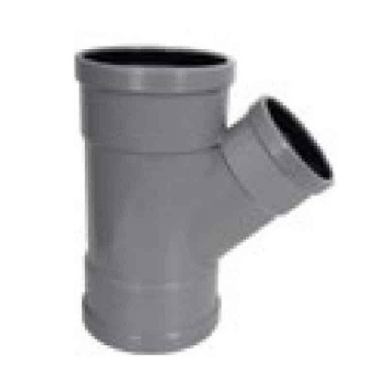 Hepworth 315x160x163mm PVC 45 Deg Y Branch Reducing Pipe Tee, WOGR1112231164