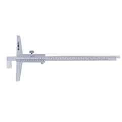 Markvel 200mm Stainless Steel Hook Type Vernier Depth Gauge, 106-200HT