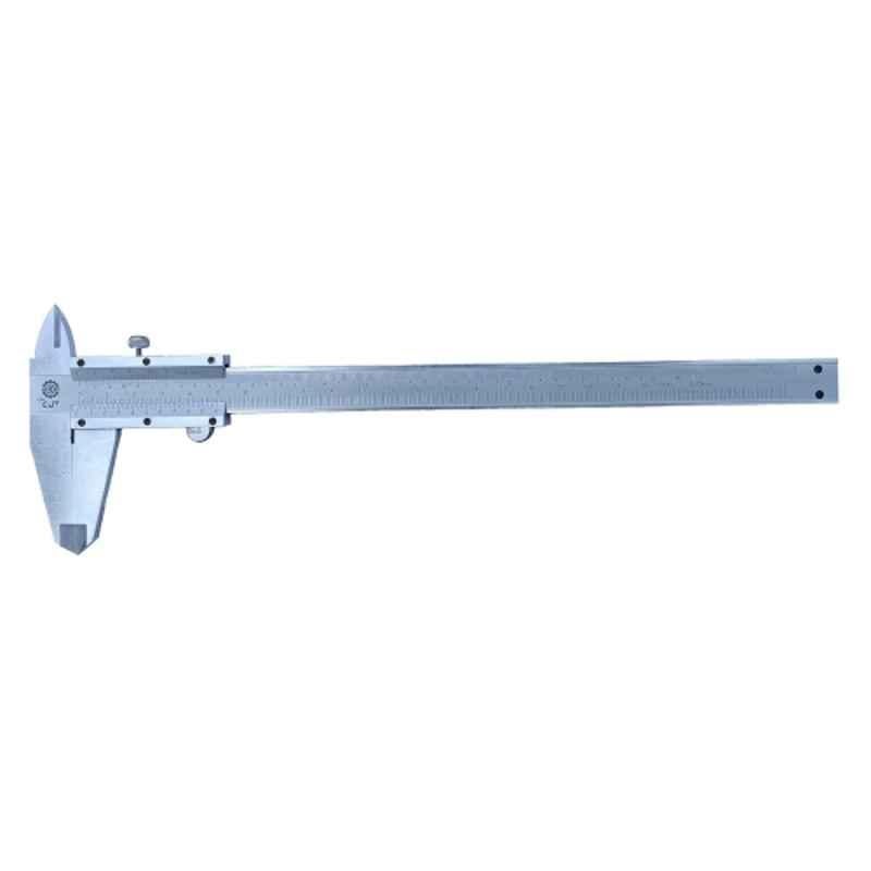 GSK Cut 200mm Stainless Steel Vernier Caliper with LCD Screen & Case for Inside, Outside, Depth & Step Measurements