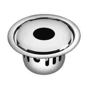 Sanjay Chilly SCCT-RGDG-127 5x5 inch Stainless Steel 304 Round Floor Drain Cockroach Trap with Waste Hole, SC99000117