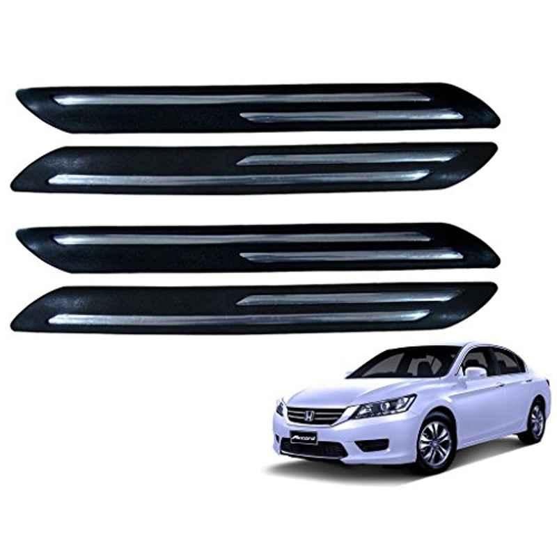 Kozdiko 4 Pcs Double Chrome Bumper Protector Set for Honda Accord