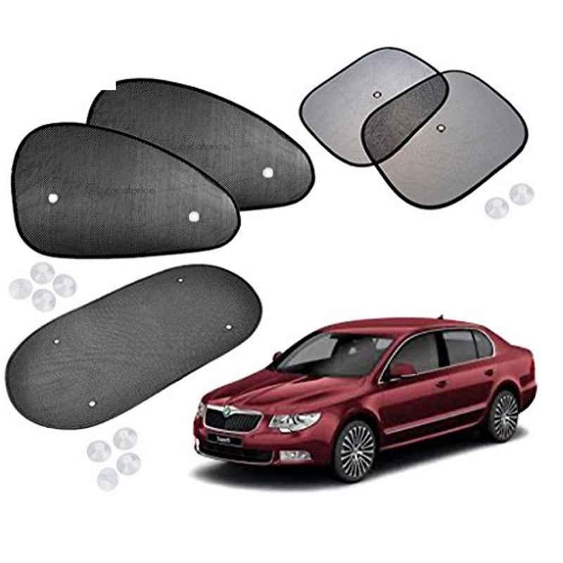 Kozdiko 5 Pcs Car Chipkoo Sunshade Set for Skoda Laura