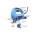 Eposch EP-JS70 610W Jigsaw Machine with 4 Orbital Sets