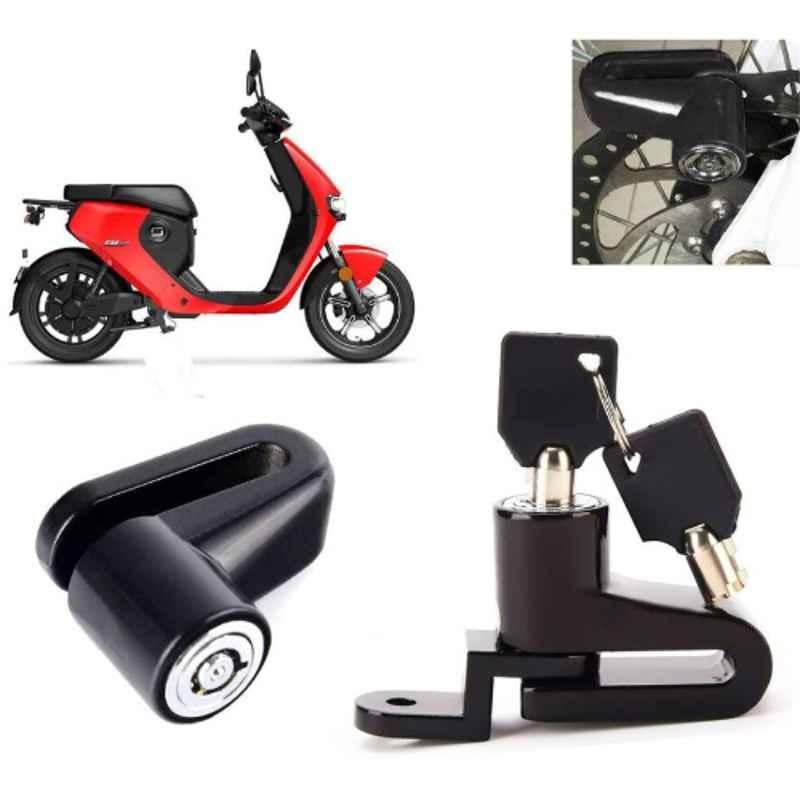 Auto Pearl Steel Heavy Duty Anti Theft Disc Brake Lock for Super Soco Cumini, Lock_567