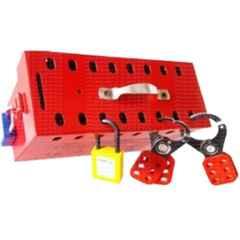 Asian Loto ALC-LGBS Group Lock Box for LOCKOUT / TAGOUT with 12 holes